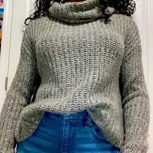 Grey bethany mota knitted sweater